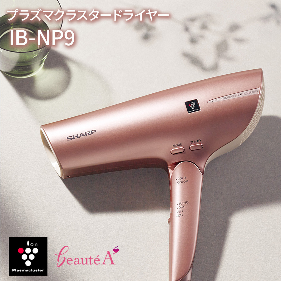 ドライヤー シャープ SHARP beaute A IB-NP9-V パープル系コズミック 