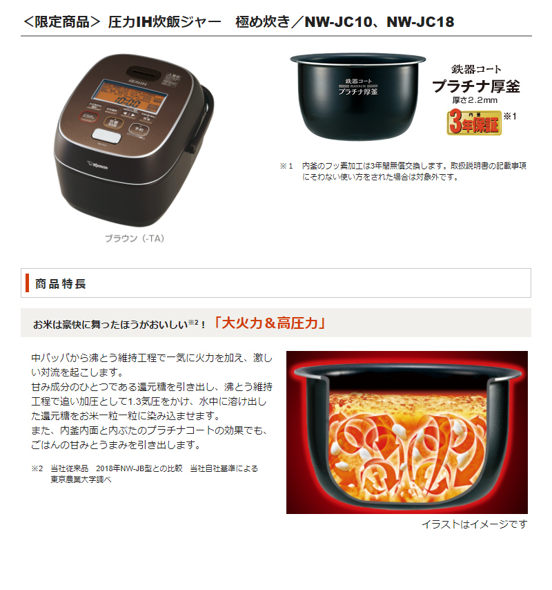 大型 大家族 象印 IH炊飯ジャー 10合炊き 【公式通販】