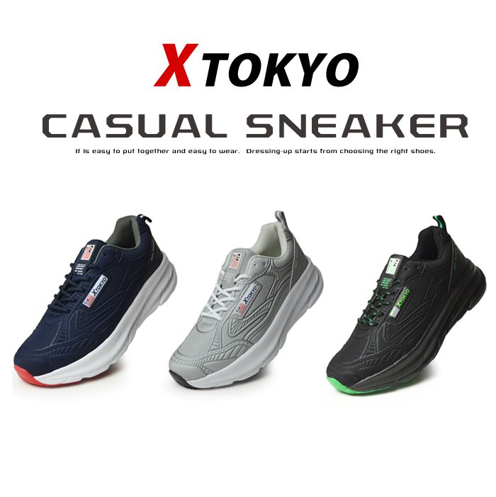 xtokyo スニーカー（靴幅（ワイズ）：2E）のおすすめ人気商品
