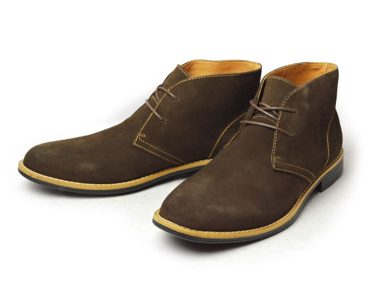 本革 デザートブーツ チャッカブーツ ブーツ 革靴 カジュアルシューズ メンズ スエード スウェード レースアップ 紐靴 紳士靴 クッション 靴 メンズシューズ Sagaretxe Net