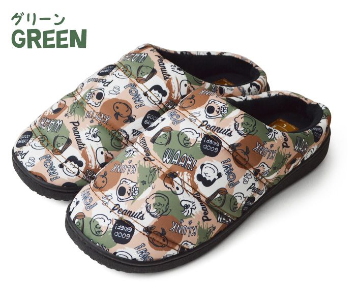 スヌーピー サボサンダル 防寒シューズ レディ...の詳細画像5