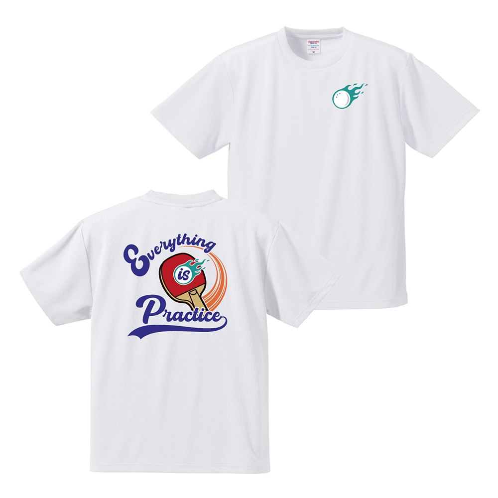 United Athle（ユナイテッドアスレ） 卓球 Tシャツ 半袖 ドライ ウェア