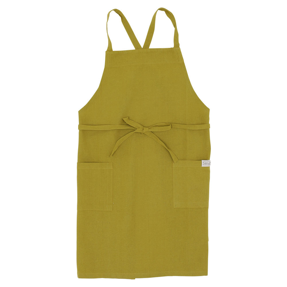 ソルエプロン クロスエプロン シンプル コットン おしゃれ かわいい