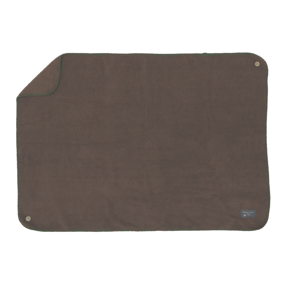 フリースステッチ4wayブランケットS【70×100cm】ひざ掛け ポンチョ