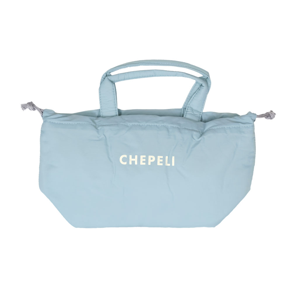 ぽこぽこ巾着ランチバッグ 保冷＆保温 おしゃれ かわいい パステル