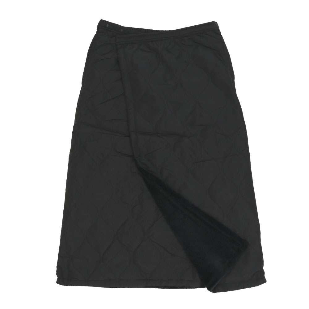 キルティング巻きスカート ひざ掛け 厚手 キルト シンプル おしゃれ 裏