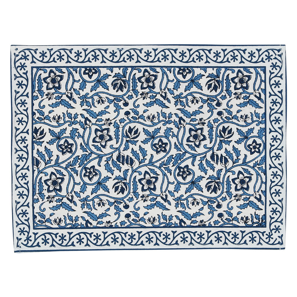 INDIAプリント ランチマット【32×45cm】インド ランチクロス