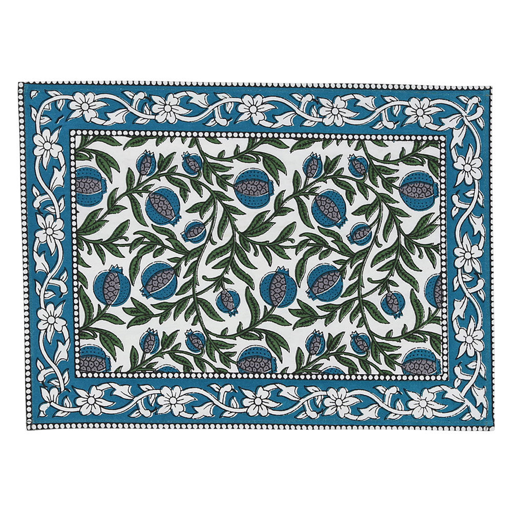 INDIAプリント ランチマット【32×45cm】インド ランチクロス