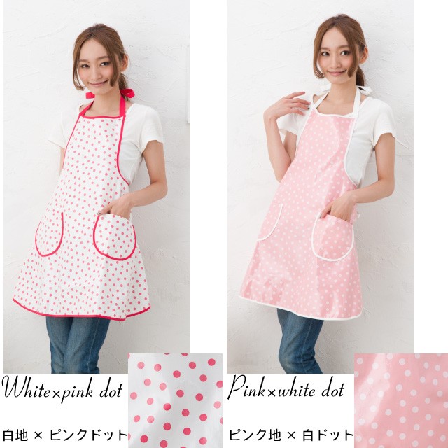 Apron Story（エプロンストーリー） オイルクロスドットエプロン