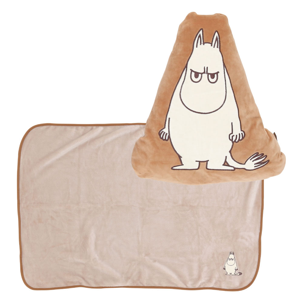 ムーミンのブランケットインクッション リトルミイ MOOMIN ブランケット ひざ掛け おしゃれ かわいい ギフト プレゼント【宅急便送料無料】｜apron-story｜03