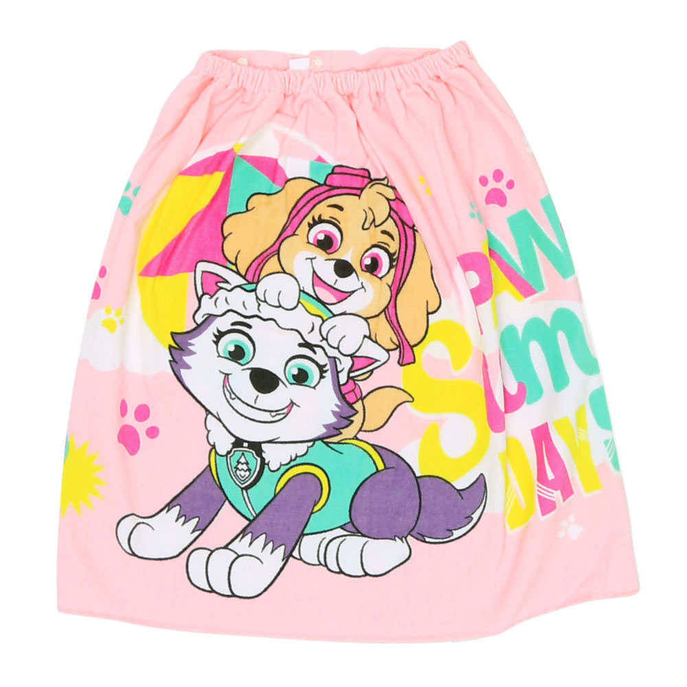 【圧縮メール便1枚のみ対応可能】キッズ巻きタオル【約60cm丈】ラップタオル プール  ポケモン ピカチュウ サンリオ プリンセス トミカ プラレール   キッズ |  | 07