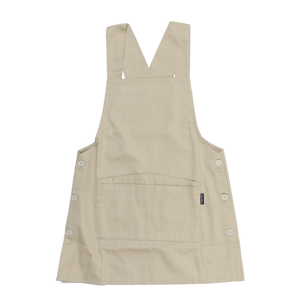 Apron Story サロペットエプロンS 撥水加工 日本製 Sサイズ