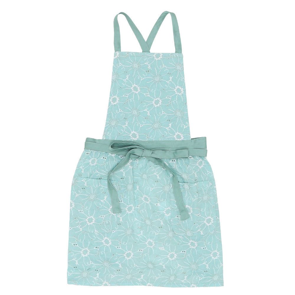 Apron Story（エプロンストーリー） フラワーレース柄キッズエプロン