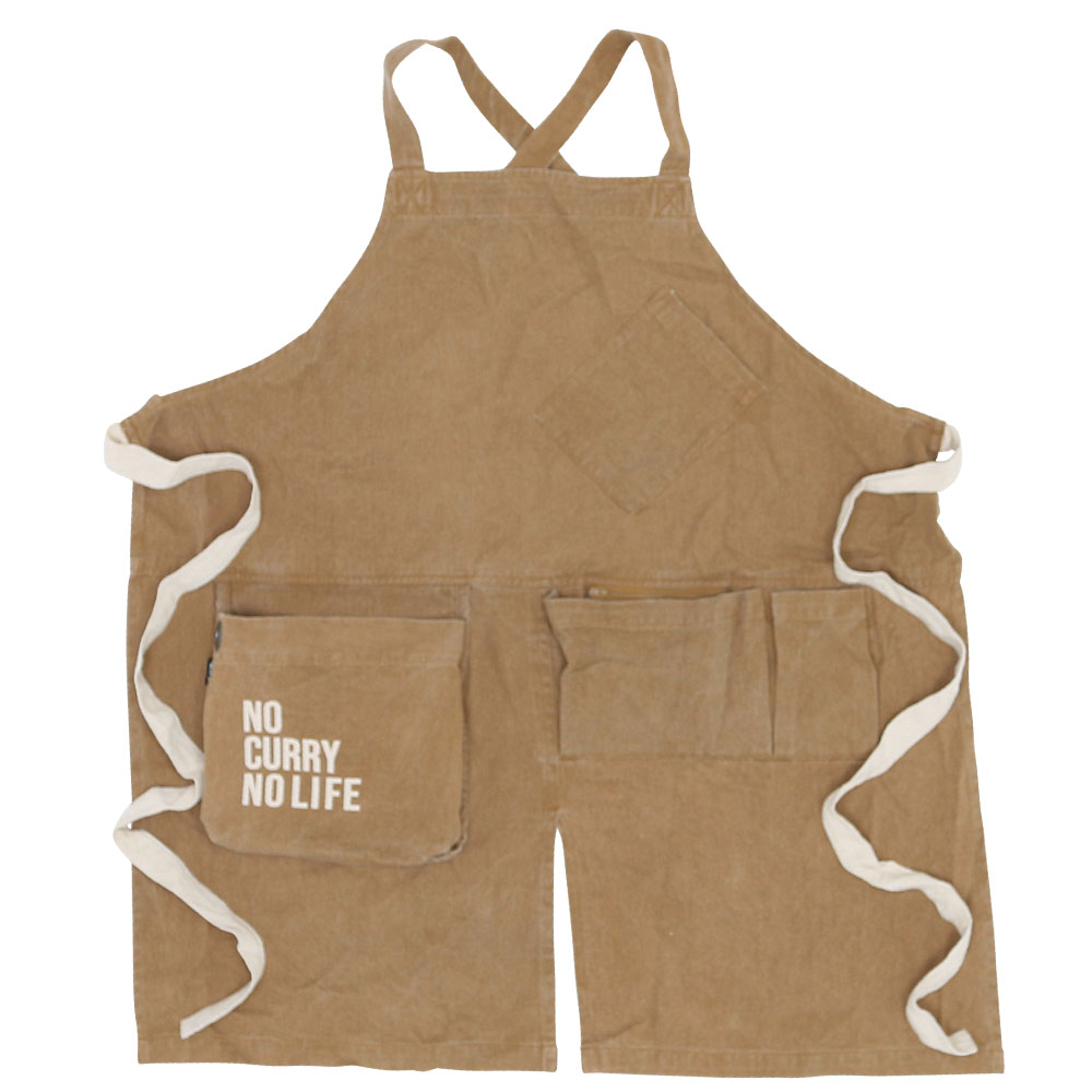 AND PACKABLE】5ポケットエプロン ユニセックス ミルク カモフラ