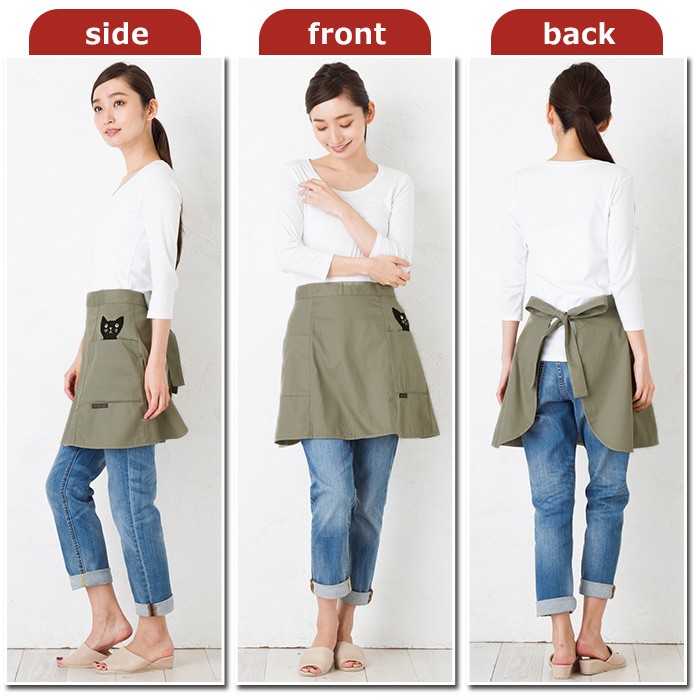 レディース★エプロンM～Lサイズ 【新品】 メール便送料無料 くまのがっこう 大人用エプロン M〜Lサイズ