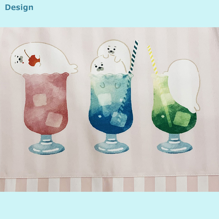 エプロン キャラクター かわいい 保育士 お菓子などうぶつ工房
