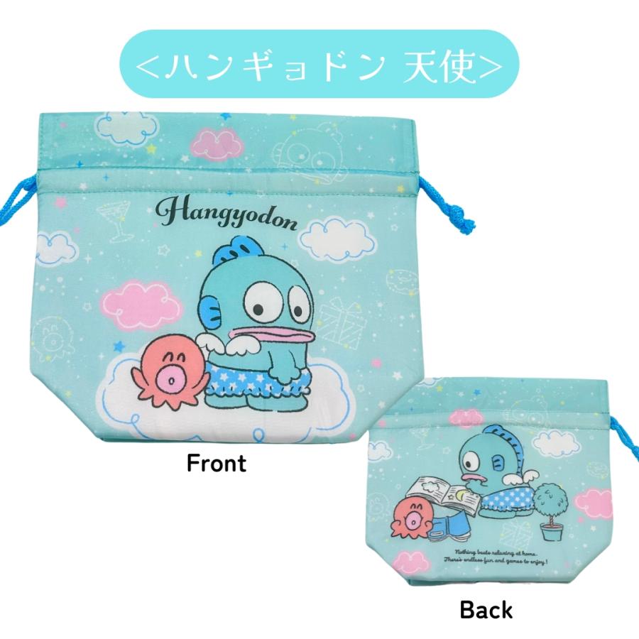 sanrio（サンリオ） キャラクター 保冷 ランチ巾着 折りたたみ 保冷