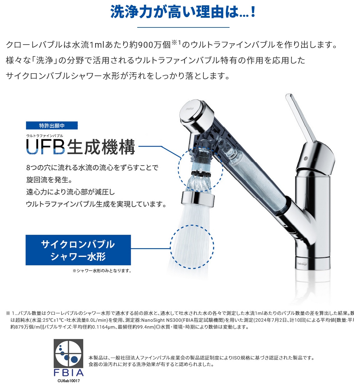 タカギ（takagi） JY396MN-9NTF シングルレバー混合栓(ワンホール型