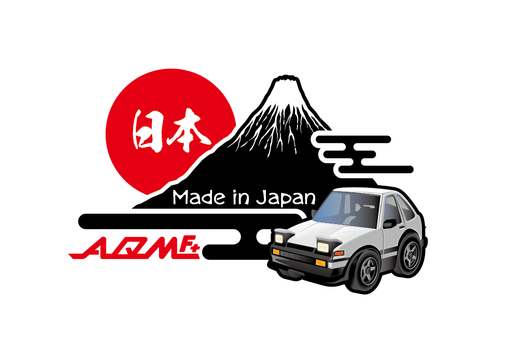AQMF+ オリジナル 【バックプリント】 富士山 フェアレディZ 86 チェイサー シルビア アルファード 180SX  GT-R デザイン風 Tシャツ 受注生産 |  | 06