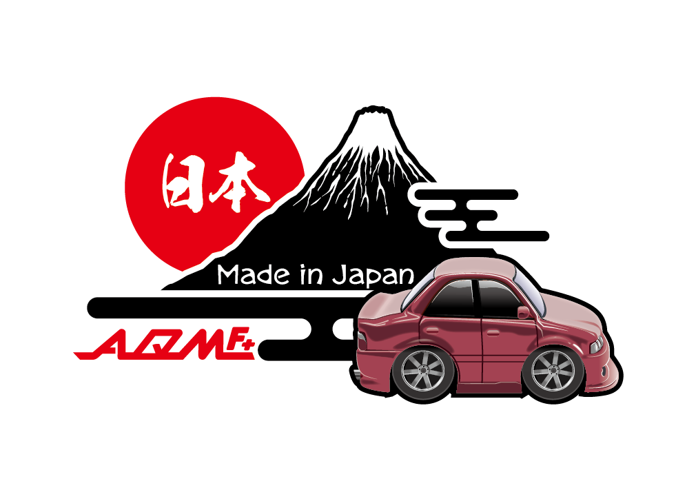 AQMF+ オリジナル 【バックプリント】 富士山 フェアレディZ 86 チェイサー シルビア アルファード 180SX  GT-R デザイン風 Tシャツ 受注生産 |  | 07