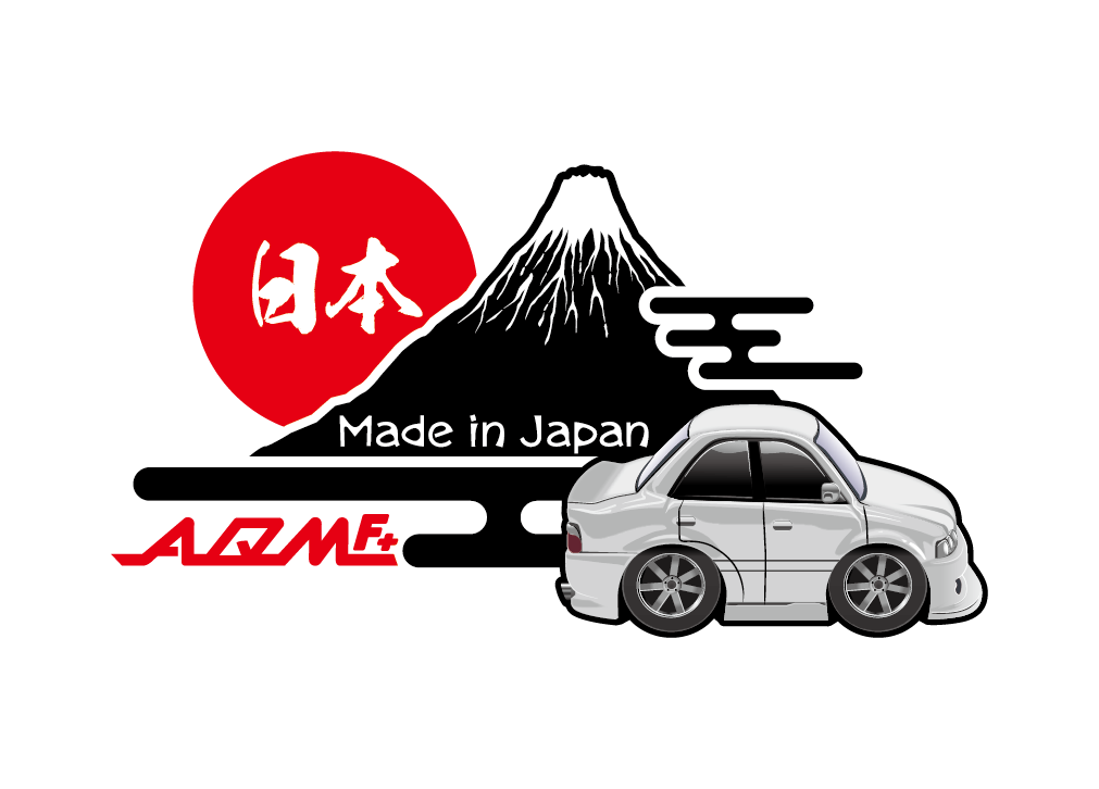 AQMF+ オリジナル 【バックプリント】 富士山 フェアレディZ 86 チェイサー シルビア アルファード 180SX  GT-R デザイン風 Tシャツ 受注生産 |  | 08