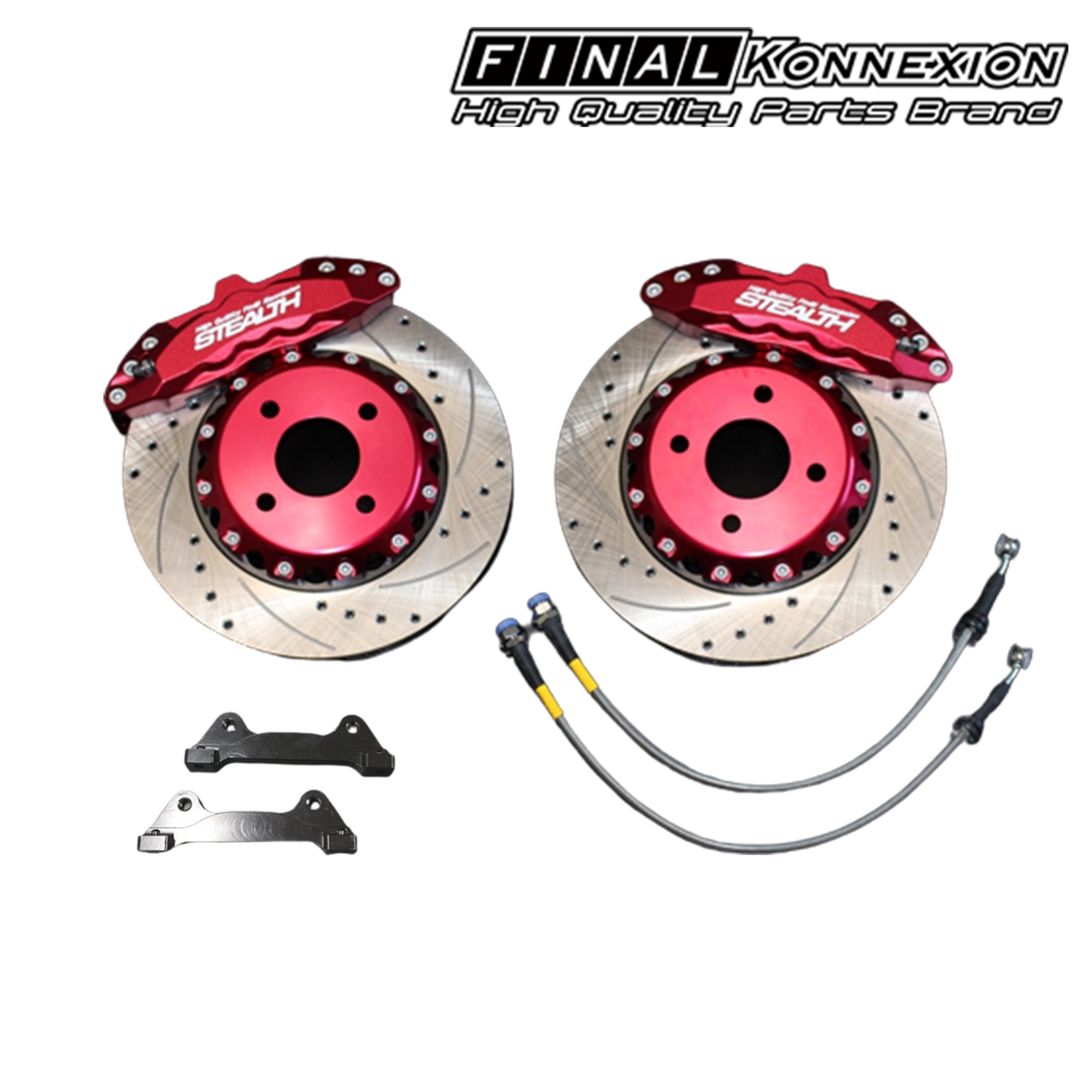 Nボックス JF3 JF4 ２WD ４WD HONDA ホンダ ステルスキャリパー キット STEALTH NEW TYPE CALIPER KIT  F ブレーキキャリパー ファイナルコネクション : ckh219a : AQMCompany - 通販 - Yahoo!ショッピング