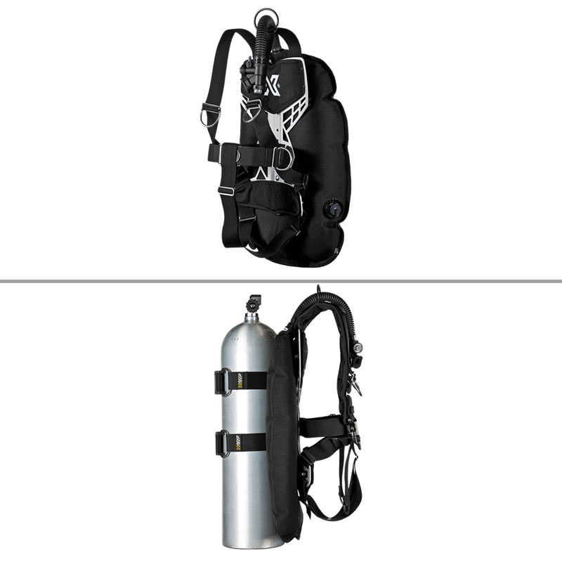X DEEP / エックスディープ  NX GHOST デラックスフハーネス BCD バックマウント バックフロート テック ダイブ ダイビング | X（adidas） | 01