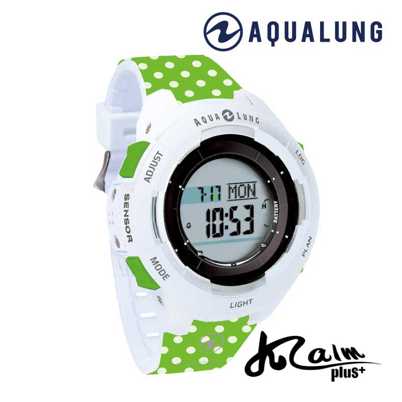 【お値下げしました！】ダイブコンピュータ カルムプラス/ダイビングウォッチ/時計 AQUALUNG（アクアラング） ダイブコンピュータ カルムプラス 2025年