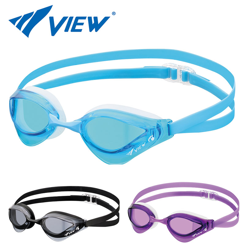 スイミングゴーグル VIEW  大人用 V230SAC 水中メガネ ゴーグル 水中眼鏡 スイミング プール 競泳｜aqrosnetshop
