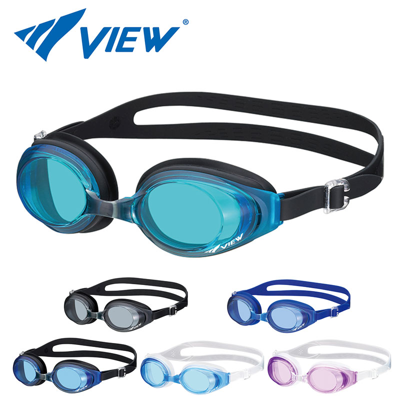 スイミングゴーグル VIEW  大人用 V610 水中メガネ ゴーグル 水中眼鏡 スイミング プール 競泳｜aqrosnetshop