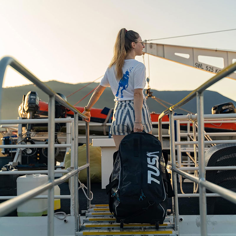 TUSA メッシュローラーバッグ 92L 国内未発売 数量限定 キャリーバッグ