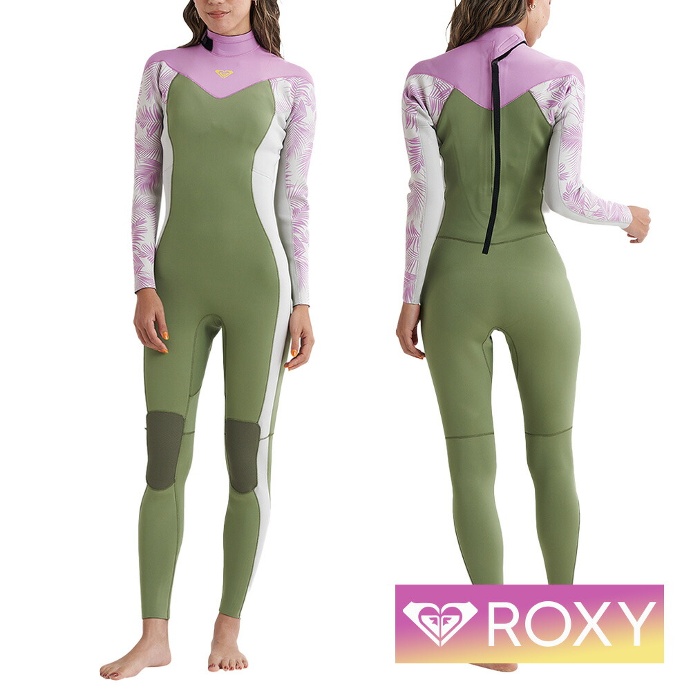 ロキシー　レディース4 / 3mmプロローグバックジップスチーマーウェットスーツ 20%OFF クリアランスセール】ロキシー レディース ウェット