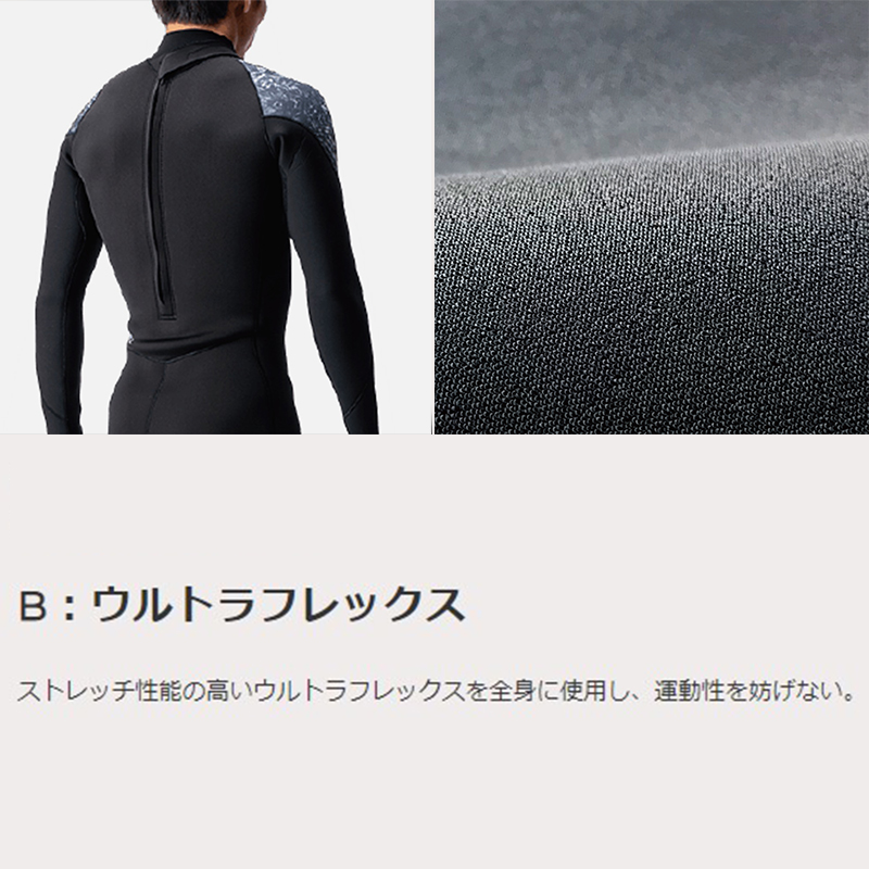 [新品] O'Neill 3mm フルスーツ ウェットスーツ サーフィン S O'NEILL ウェットスーツ 3mm × 2mm スーパーフリーク フルスーツ