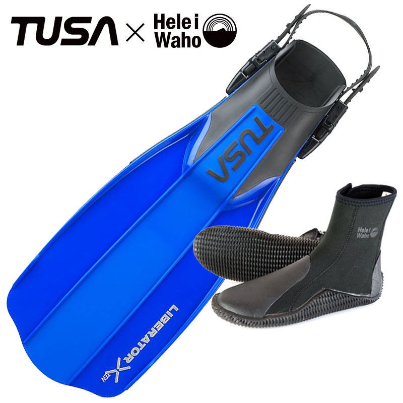 スキューバダイビング 器材セット Sサイズ ブーツ24cm TUSA GULL www
