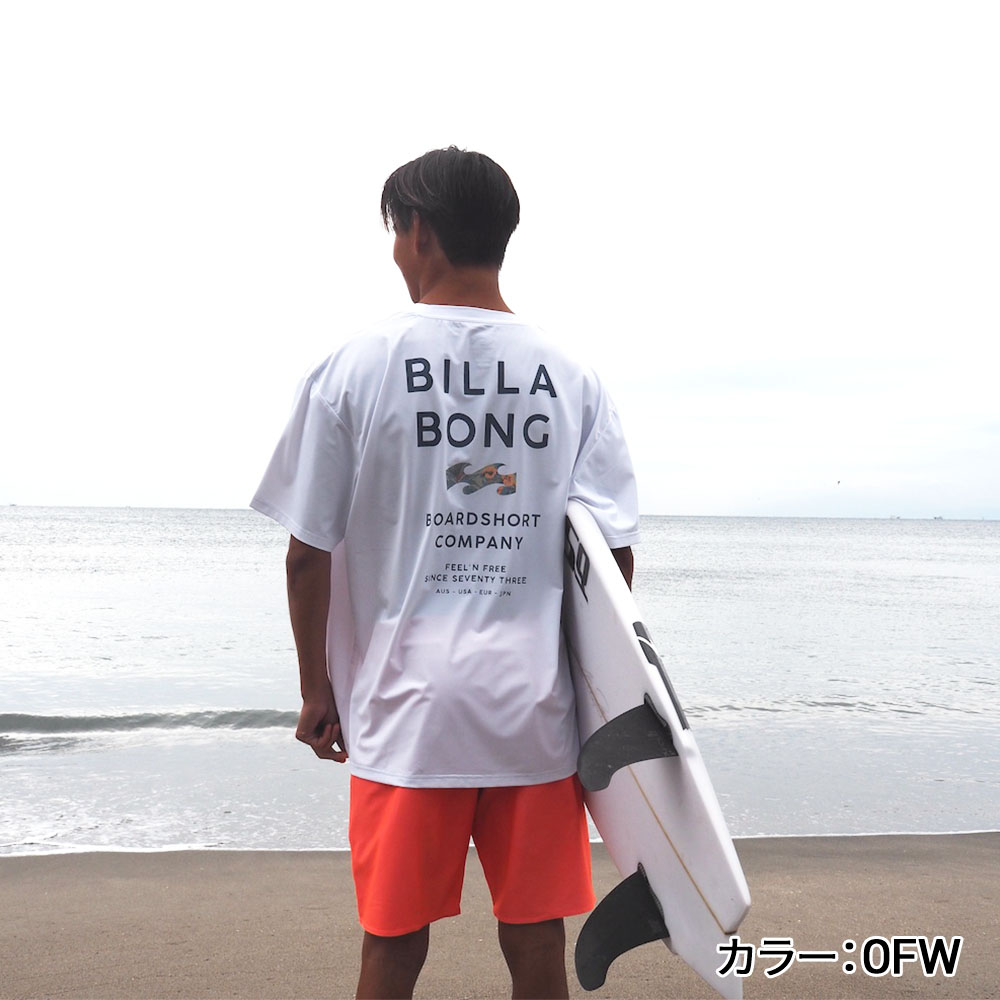 BILLABONG（ビラボン） 爆買 ラッシュガード 半袖 メッシュTシャツ 速