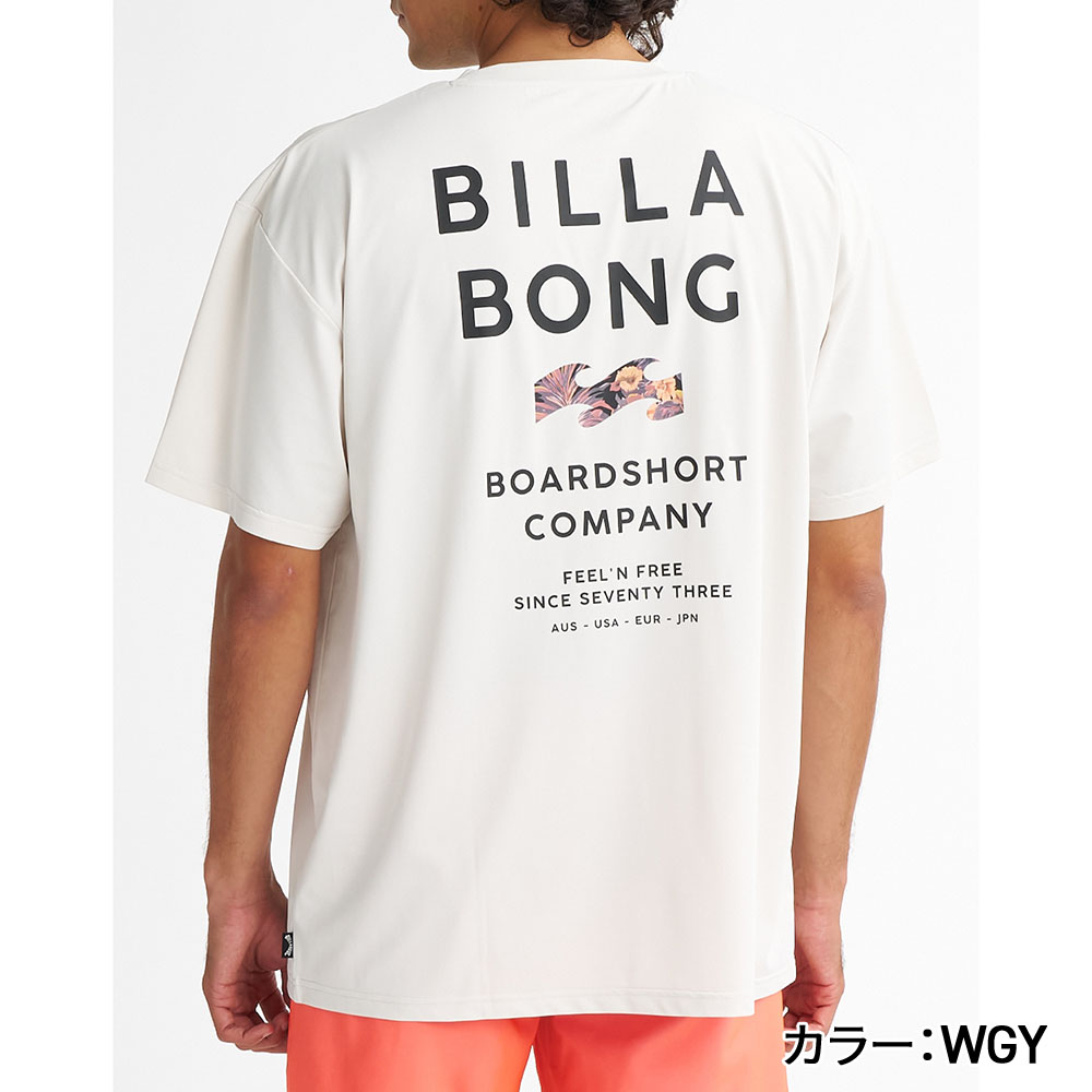 BILLABONG（ビラボン） 爆買 ラッシュガード 半袖 メッシュTシャツ 速