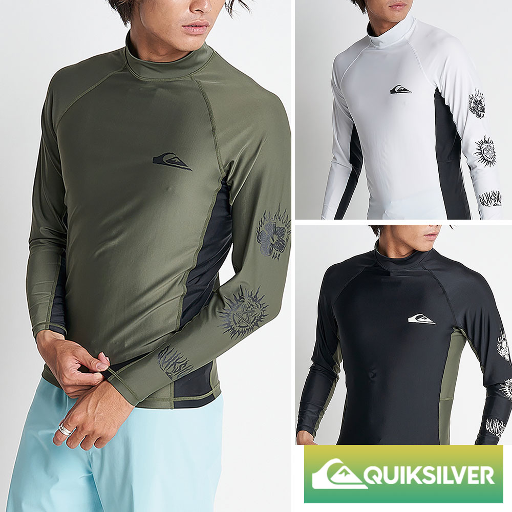 Quiksilver クイックシルバー ラッシュガード 水着 メンズ 長袖 紫外線対策 :60158455:DIVING-HID - 通販 -  Yahoo!ショッピング