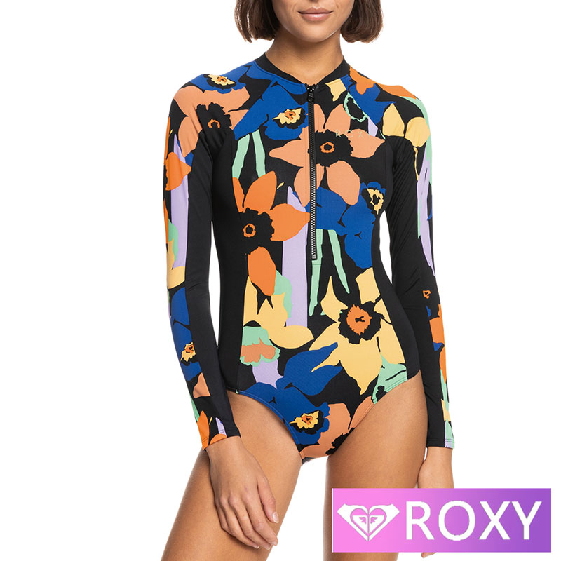 ROXY ロキシー ラッシュガード ワンピース レディース フロントジップ