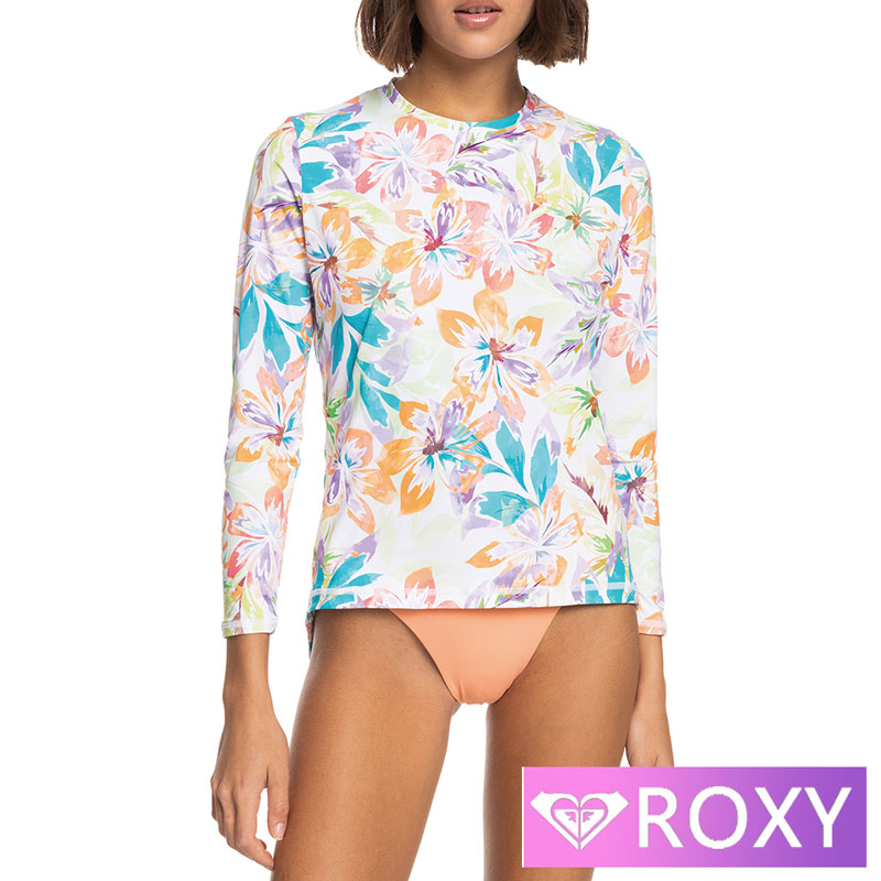 ROXY ロキシー ラッシュガード レディース ビーチ SEA SKIPPIN PTSYCRA