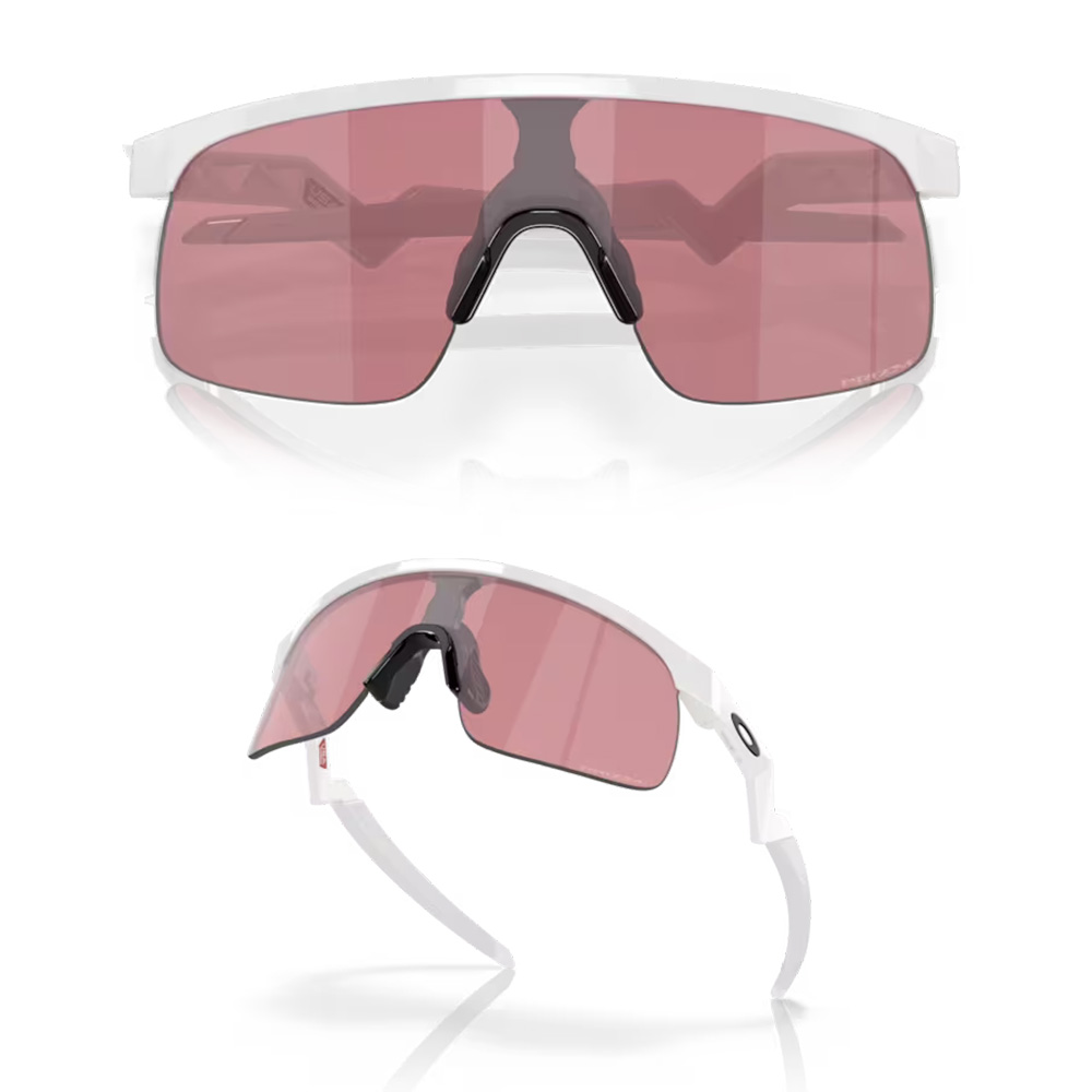 OAKLEY オークリー RESISTOR Polished White Prizm Dark Golf OJ9010