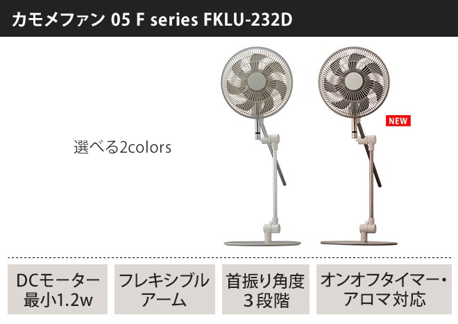 カモメファン 05 Fシリーズ FKLU-232D kamomefan 扇風機 : kmm-f2 : セレクトショップAQUA・アクア - 通販 -  Yahoo!ショッピング