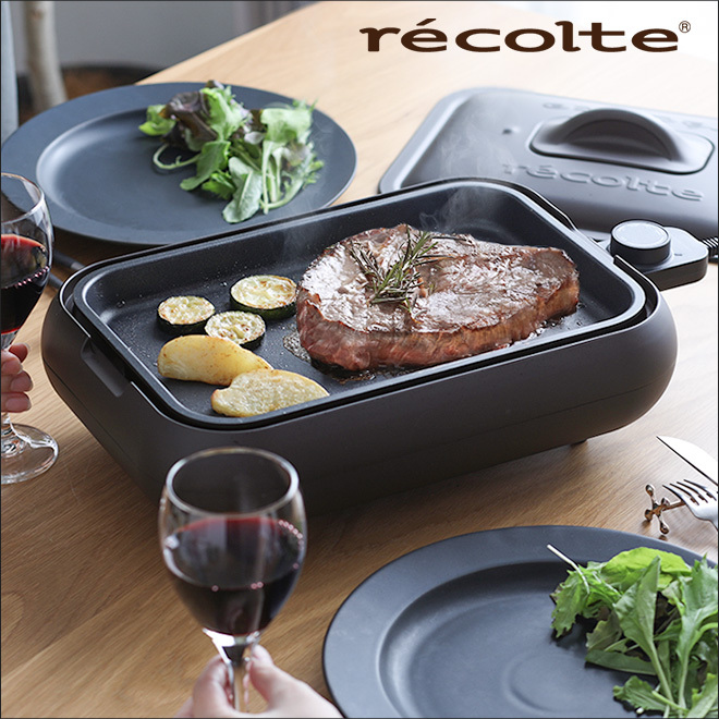 recolte 3大特典 ホットプレート RHP-1 電気プレート : セレクト