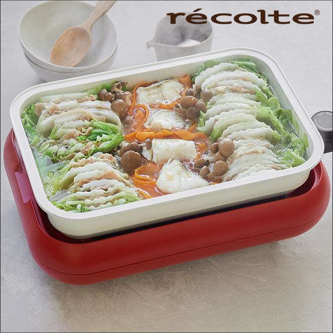 recolte レコルト 3大特典 ホットプレート ＆ セラミックス