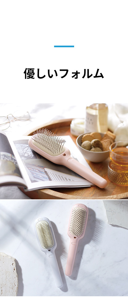 ヘアブラシ 電動ヘアブラシ ブラシ 電動 スカルプケア FESTINO
