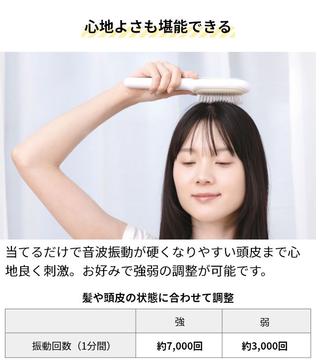 ヘアブラシ 電動ヘアブラシ ブラシ 電動 スカルプケア FESTINO