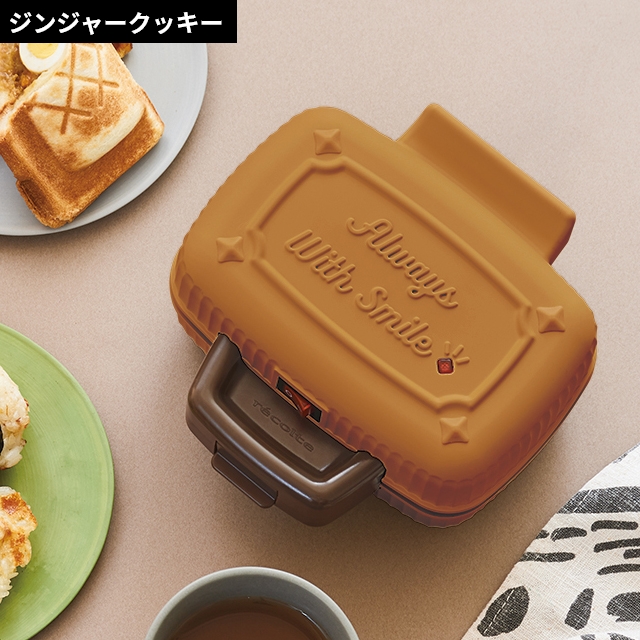 選べる豪華特典 レコルト ホットサンドメーカー プレスサンドメーカーミニ RPS-3 ホットケーキ 半分 ハーフ レシピ アップルパイ アレンジ ご飯 スイーツ 電気式 | recolte | 18