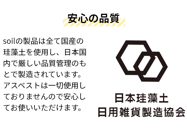 ソイル ジェム コースターの特典 珪藻土マット GEM フォルダブルボード M バスマット 珪藻土バスマット 風呂マット 足ふきマット 水切りマット ドライングボード | soil(珪藻土) | 15