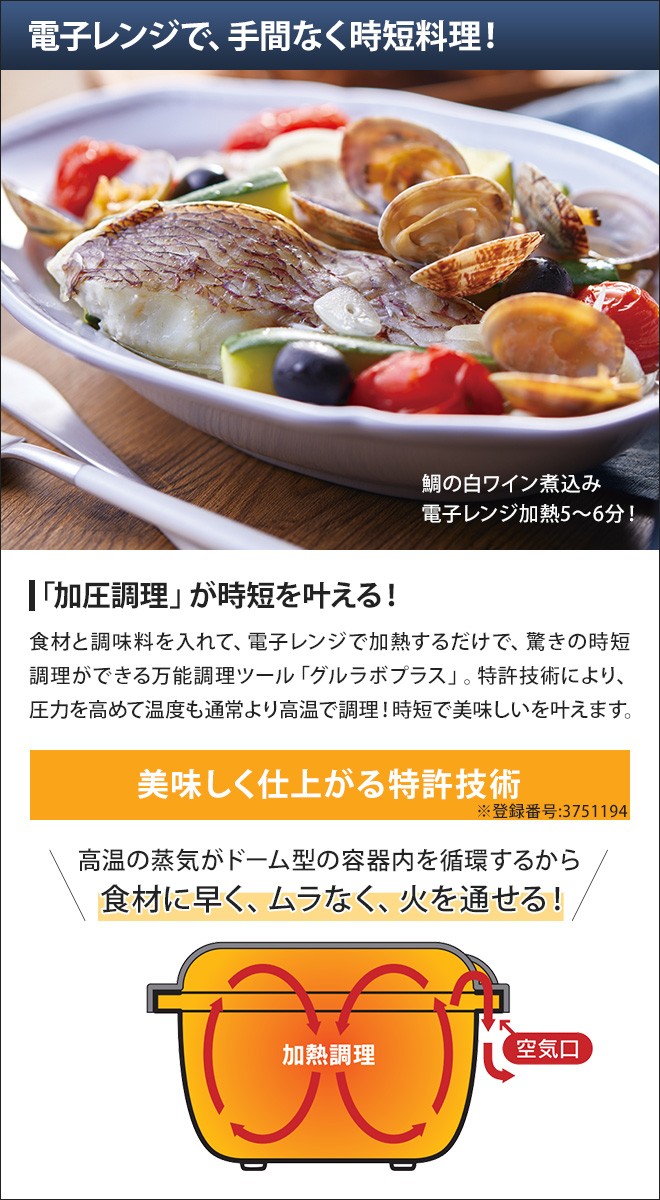 Iwatani（イワタニ） レンジ調理器 2大特典 マルチクッキングカプセル