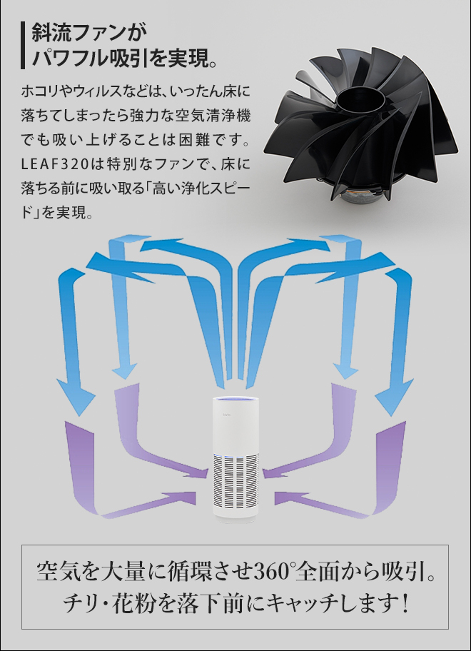 cado（カドー） 空気清浄機 交換用フィルターの特典付き 空気清浄機 26