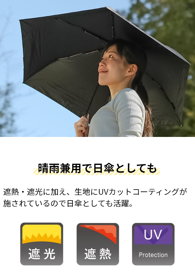 Knirps クニルプス 折りたたみ傘 軽量 KNU050 KNUL050 晴雨兼用